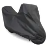 Pokrowiec na Motocykl z Kufrem M 225x120 Plandeka Motor Ściągacz UV Czarny