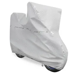 Pokrowiec na Motocykl z Kufrem M 225x120 MIĘKKI Motor Klamra Exclusive