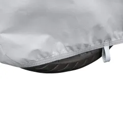 Pokrowiec na Motocykl z Kufrem M 225x120 Plandeka Motor Ściągacz UV