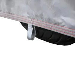 Pokrowiec na Motocykl z Kufrem M 225x120 Plandeka Motor Ściągacz UV