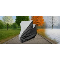 Pokrowiec na Motocykl z Kufrem M 225x120 Wodoodporny Motor UV Multi PAS