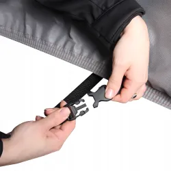 Pokrowiec na Motocykl z Kufrem M 225x120 Wodoodporny Motor UV Multi PAS