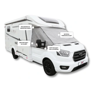 Mata termoizolacyjna na szyby Fiat Ducato II 1994-2006r - NAVA GROUP
