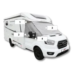 Mata termiczna na szyby Renault Master III 2019-2024 Osłona termoizolacyjna