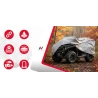 Pokrowiec na Quad z Kufrem M 170-200cm Plandeka Wodoodporny UV Practic
