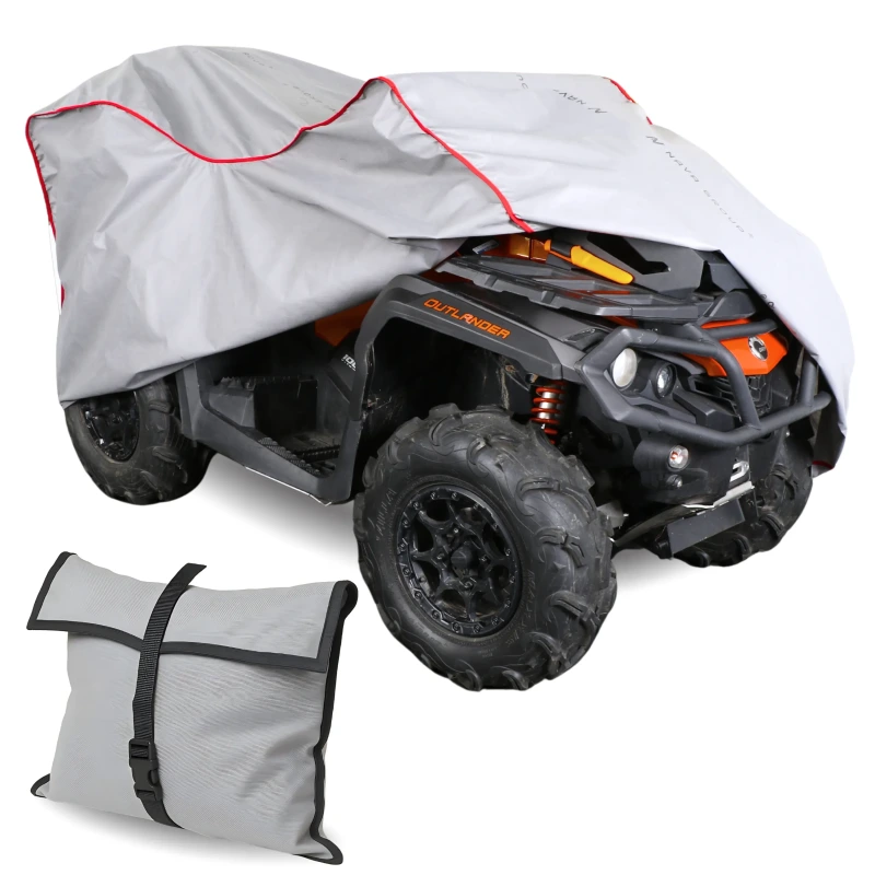 Pokrowiec na Quad z Kufrem L 200-225cm Plandeka Wodoodporny UV Practic