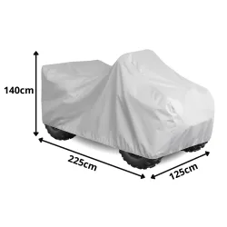 Pokrowiec na Quad L 200-225cm Plandeka Ochrona UV Classic Szary