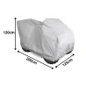 Pokrowiec na Quad z Kufrem M 170-200 Plandeka Ochrona UV Classic Szary