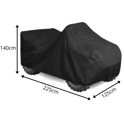 Pokrowiec na Quad L 200-225cm Plandeka Ochrona UV Classic Czarny