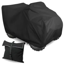 Pokrowiec na Quad z Kufrem M 170-200 Plandeka Ochrona UV Classic Czarny