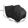 Pokrowiec na Quad z Kufrem M 170-200 Plandeka Ochrona UV Classic Czarny