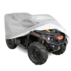 Pokrowiec na Quad z Kufrem L 200-225cm Plandeka Miękki Ochrona UV Exclusive