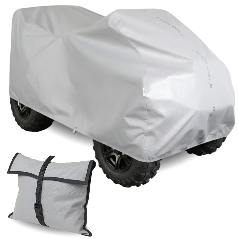 Pokrowiec na Quad z Kufrem M 170-200cm Plandeka Miękki Ochrona UV Exclusive