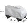 Pokrowiec na Quad z Kufrem M 170-200cm Plandeka Miękki Ochrona UV Exclusive