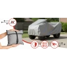 Pokrowiec na Quad z Kufrem M 170-200cm Plandeka Miękki Ochrona UV Exclusive
