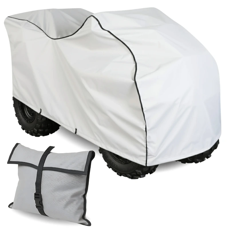 Pokrowiec na Quad z Kufrem M 170-200cm Plandeka Transportowy Mocny Solid