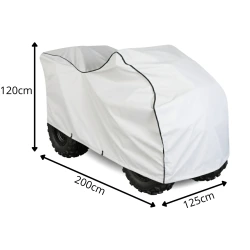 Pokrowiec na Quad z Kufrem M 170-200cm Plandeka Transportowy Mocny Solid