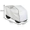 Pokrowiec na Quad z Kufrem M 170-200cm Plandeka Transportowy Mocny Solid