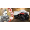 Pokrowiec na Quad XL 225-250cm Plandeka Transportowy Mocny Solid