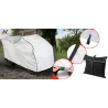 Pokrowiec na Quad z Kufrem L 200-225cm Plandeka Transportowy Mocny Solid