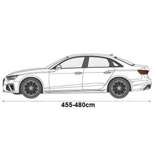 Pokrowiec przeciwgradowy 14mm Mercedes CLA C117 2013-2018r + pas - NAVA GROUP