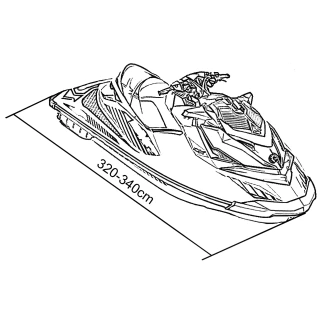 Pokrowiec na skuter wodny 210g/m2 320-340cm