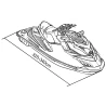 Pokrowiec na Skuter Wodny 110g 320-340cm