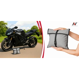 Pokrowiec na Motocykl 2XL 265x135 Plandeka Motor Ściągacz Ochrona UV