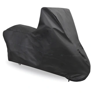 Pokrowiec na Motocykl XL 240x127 Plandeka Motor Ściągacz Ochrona UV Czarny