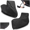 Pokrowiec na Motocykl XL 240x127 Plandeka Motor Ściągacz Ochrona UV Czarny