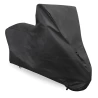 Pokrowiec na Motocykl XL 240x127 Plandeka Motor Ściągacz Ochrona UV Czarny