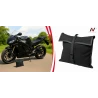 Pokrowiec na Motocykl XL 240x127 Plandeka Motor Ściągacz Ochrona UV Czarny