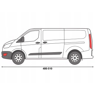 Pokrowiec przeciwgradowy 14mm S2 hatchback 355-380cm + pas - NAVA GROUP
