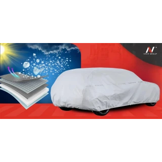 Pokrowiec przeciwgradowy 7mm L2 kombi 480-505cm + pas - NAVA GROUP