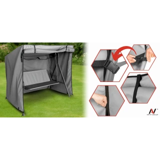 Pokrowiec na Huśtawkę Ogrodową Wodoodporny Plandeka 215x125x170 UV Mocny