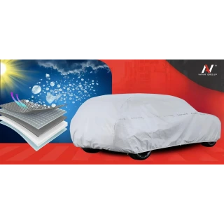 Pokrowiec przeciwgradowy 7mm Skoda Fabia III 2014-2021r hatchback + pas - NAVA GROUP