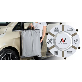 Pokrowiec na samochód BMW Seria 8 II 2018-...r 4D exclusive + pas - NAVA GROUP