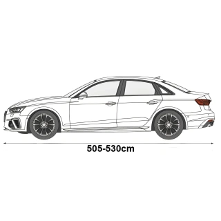 Pokrowiec przeciwgradowy 14mm Mercedes AMG GT 4D + pas - NAVA GROUP