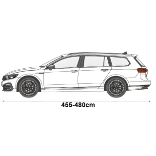 Pokrowiec przeciwgradowy 7mm Opel Astra K od 2015r kombi + pas - NAVA GROUP