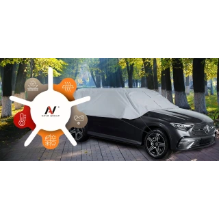 Pokrowiec półpokrowiec na samochód SUV exclusive L szary - NAVA GROUP