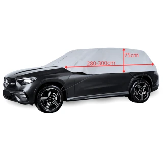 Pokrowiec półpokrowiec na samochód SUV exclusive L szary - NAVA GROUP