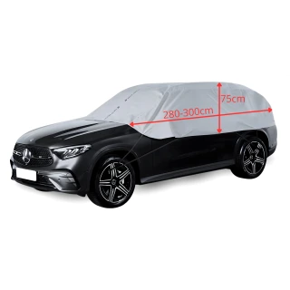 Pokrowiec półpokrowiec na samochód suv practic L szary - NAVA GROUP